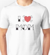 I (Love) Heart Mom Tattoo Unisex T-Shirt