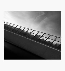 Grey Scale Bridge Photographic Print