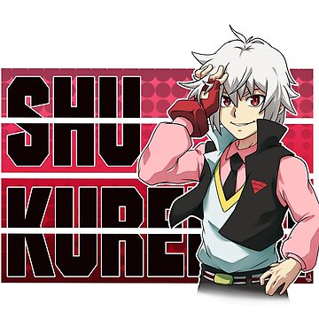 Beyblade Burst - Shu Kurenai Art Board Print for Sale by