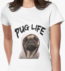 Mops Leben Tailliertes T-Shirt