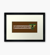 Browncoat Framed Print