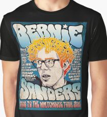 Bernie Sanders Road To The Whitehouse Tour 2016 Graphic T-Shirt