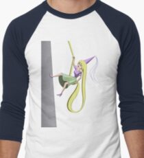 Rapunzel Abseil Escape Attempt Men's Baseball ¾ T-Shirt
