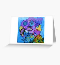 Floral Impressions Greeting Card