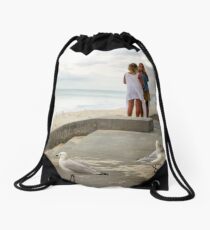 Cottesloe Beach 1 Drawstring Bag