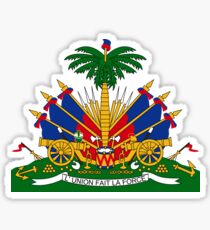 National coat of arms of Haiti Sticker