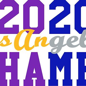 2020 Dodgers Lakers Champions Los Angeles stickers LA