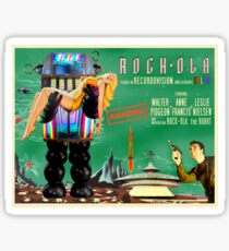 ROCK-OLA the Robot Sticker
