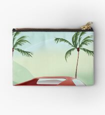 Monte Carlo sports car travel poster Studio Pouch