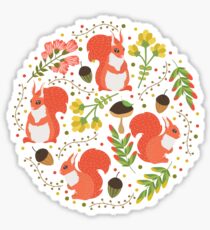 Squirrels Sticker