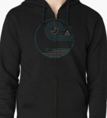 Moonlight Companions Zipped Hoodie