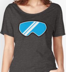 Winter SNOW Goggles Women's Relaxed Fit T-Shirt