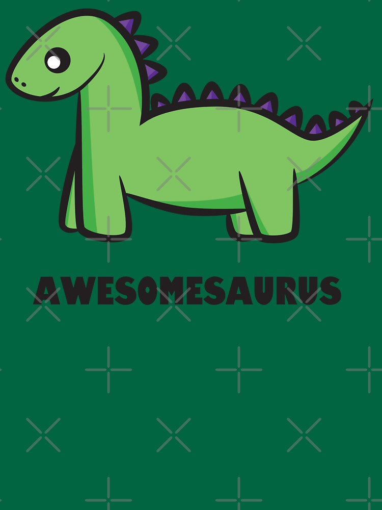 Awesomesaurus (green) by Lauramazing