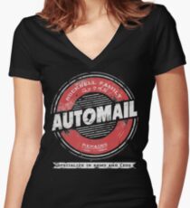 Rockbell Automail Women's Fitted V-Neck T-Shirt
