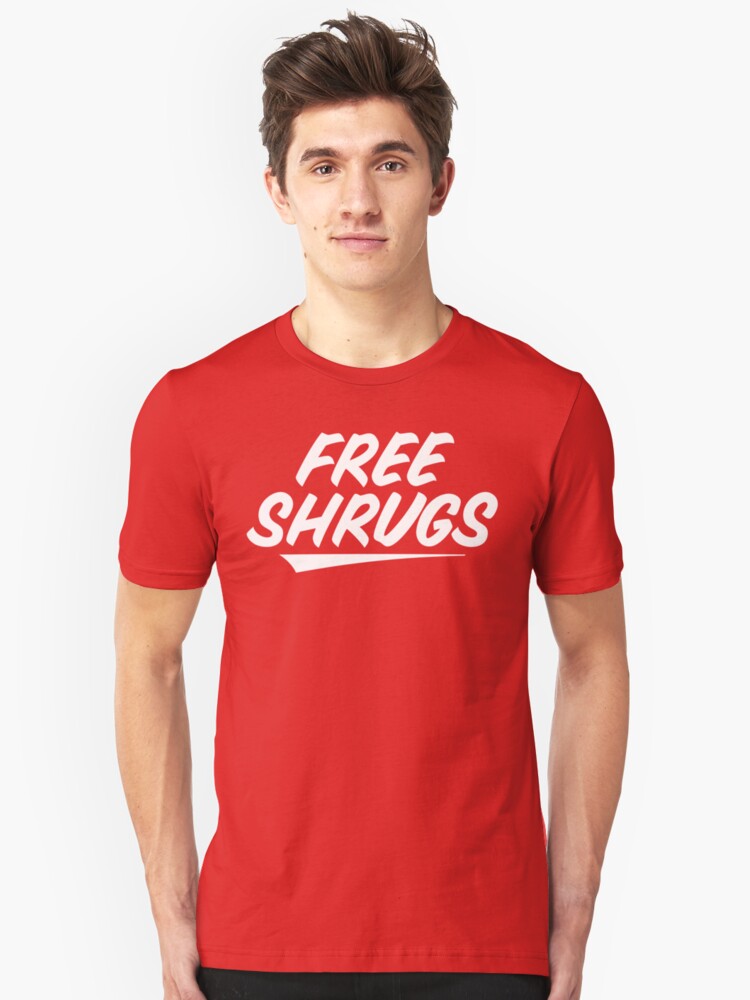 Alternate view of Free Shrugs Slim Fit T-Shirt