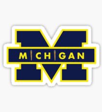 Michigan Smoke Logo Sticker