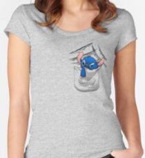 Badness Level Rising Women's Fitted Scoop T-Shirt