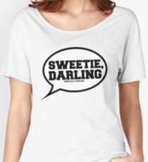 "Sweetie, Darling" - Absolutely Fabulous Women's Relaxed Fit T-Shirt