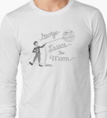 George Lassos the Moon Long Sleeve T-Shirt