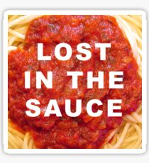 Lost in the Sauce Sticker