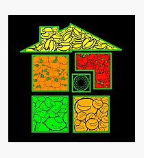 Homestuck Fruity Rumpus Asshole Factory Fruits (and pumpkins) Photographic Print