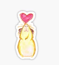 Guinea lovely pig ♥ Sticker