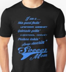 Proud Soccer Mom Slim Fit T-Shirt
