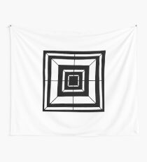 Square Bulls-eye Wall Tapestry