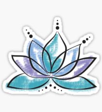 Blue Lotus Sticker