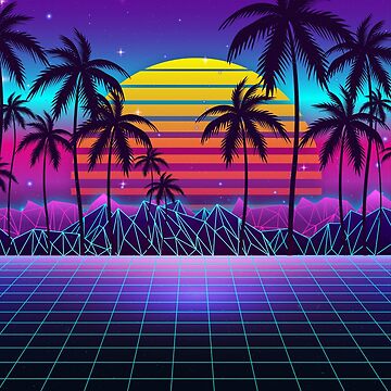 Artwork thumbnail, Radiant Sunset Synthwave by MaiZephyr