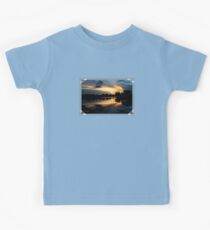 Surreal Perfection ~ Sunset Reflection Kids Tee