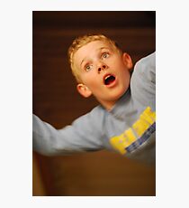 Falling Boy Photographic Print