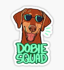 DOBIE SQUAD (red) Sticker
