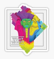 What So Not Gemini Portrait Sticker