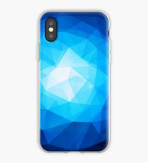 abstract crystal design iPhone Case