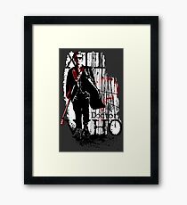 WHO Framed Print