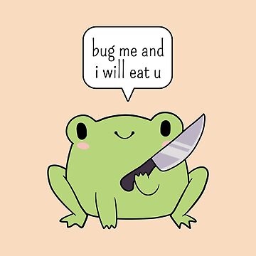 Artwork thumbnail, Cute Frog With A Knife by ElectricFangs