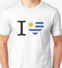 I Love Uruguay Unisex T-Shirt