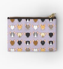 Ratty Faces Zipper Pouch