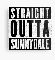 Sunnydale Represent! Metal Print