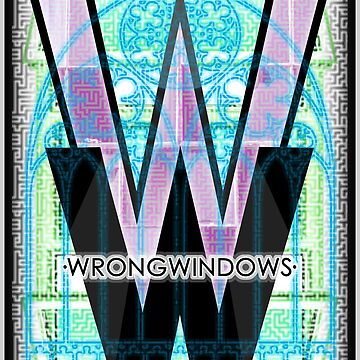 Artwork thumbnail, Wrong Windows Double-W Logo Variant #5 (Triple-Window Maze) by billyzduke