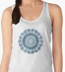 BOHOCHIC MANDALA IN BLUE Women's Tank Top