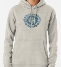 BOHOCHIC MANDALA IN BLAU Hoodie