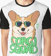 CORGI SQUAD (red) Graphic T-Shirt