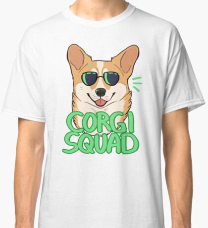 tricolor corgi shirt