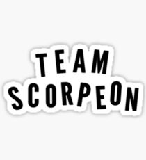 "TEAM SCORPEON" - Scorpion (large) Sticker