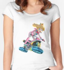 Mario Kart 8 - Princess Peach Women's Fitted Scoop T-Shirt