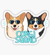 CORGI SQUAD - (The Doctor and the Queen) Sticker
