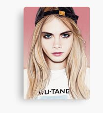 Cara Delevingne Canvas Print
