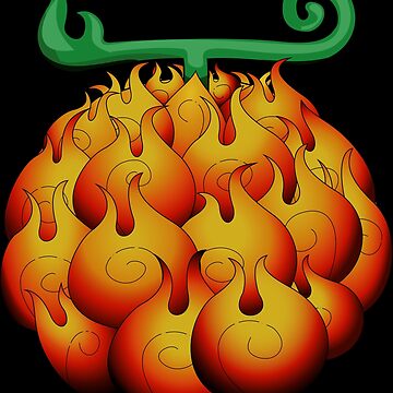 Flame Flame Fruit - Mera Mera No Mi - Sticker